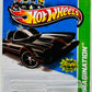 Hot Wheels 2013 - Collector # 062/250 - HW Imagination: Batman - Classic TV Series Batmobile - Black - DC Comics - USA