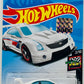 Hot Wheels 2019 - Collector # 075/250 - HW Race Day 2/10 - '16 Cadillac ATS-V R - White - FSC