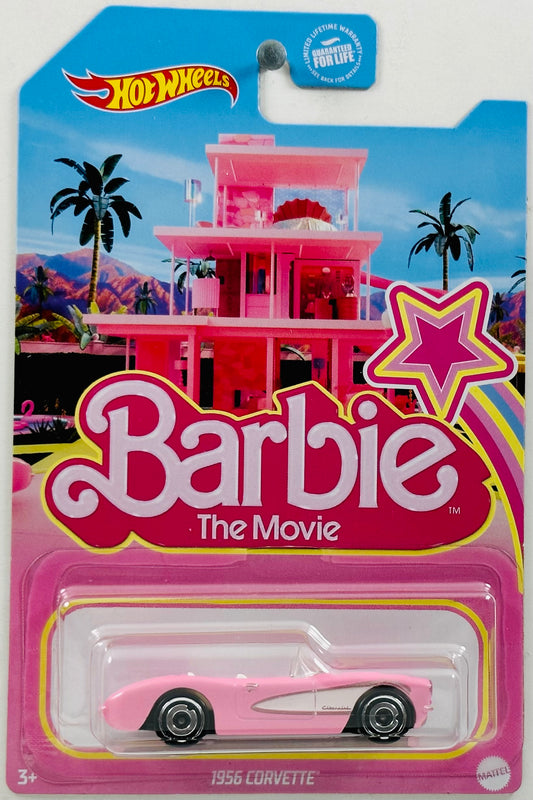 Hot Wheels 2023 - Barbie: The Movie Special Edition - 1956 Corvette - Pink - USA