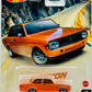 Hot Wheels 2023 - Premium / Car Culture - Canyon Warriors 04/05 - '73 Volvo 142 GL - Orange - Metal/Metal & Real Riders