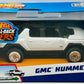 Hot Wheels 2023 - Pull-Back Speeders - GMC Hummer EV - White - Black Interior - Metal - Display Box
