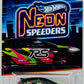 Hot Wheels 2023 - Neon Speeders 01/08 - Ford Focus RS - Black - 'RS' / Neon Pink & Green Paint - Walmart Exclusive
