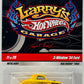 Hot Wheels 2009 - Larry's Garage 11/20 - 3-Window '34 Ford - Yellow - Metal Body / Real Riders - Larry's Blister Card
