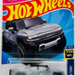Hot Wheels 2023 - Collector # 184/250 - HW Screen Time 10/10 - 2024 GMC Hummer EV - Meteorite Metallic - Barbie: The Movie - USA