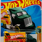 Hot Wheels 2023 - Collector # 130/250 - HW Haulers 5/5 - Hiway Hauler 2 - Green Cab / Yellow Box - USA