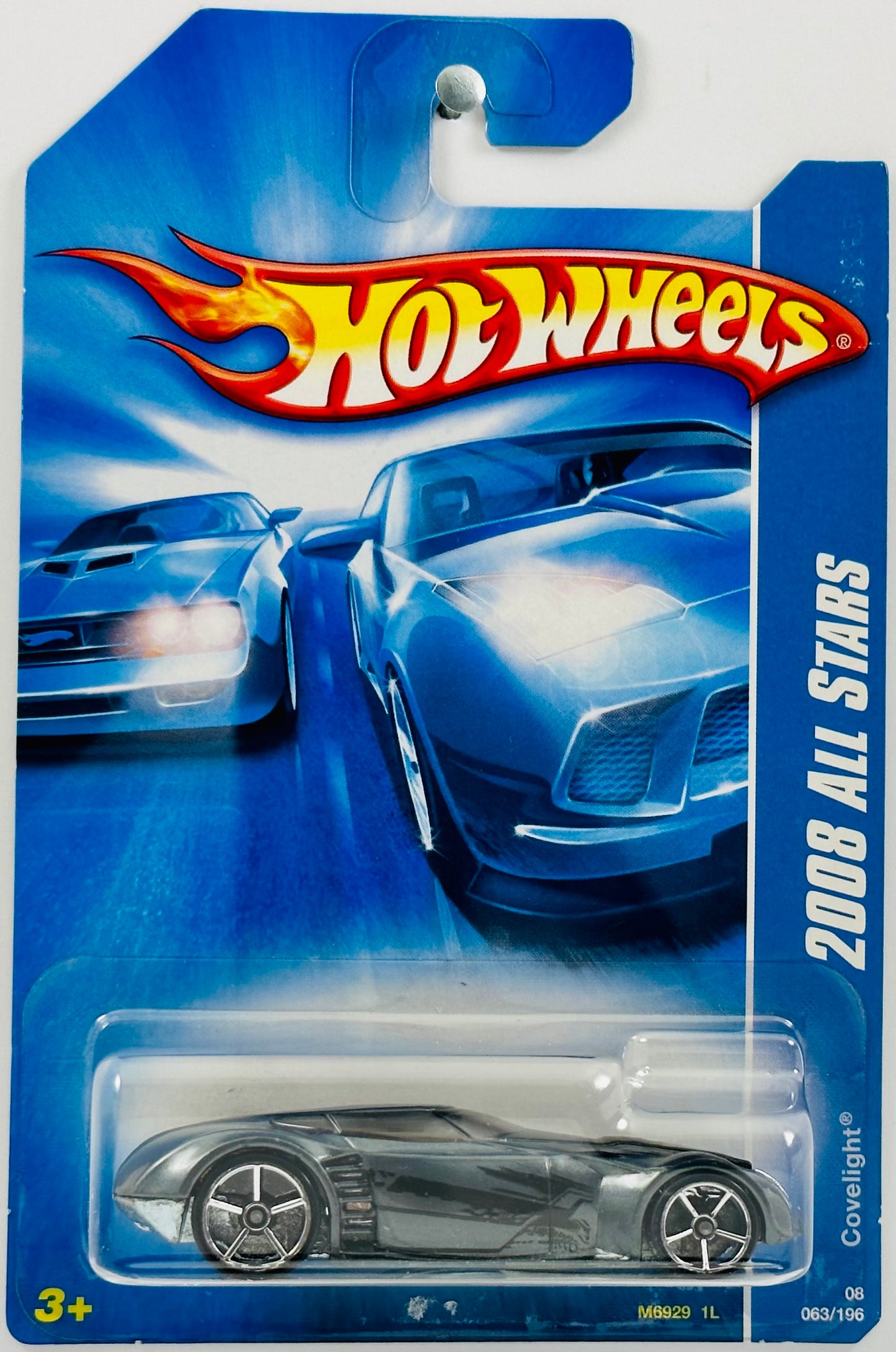 Hot Wheels 2008 - Collector # 063/196 - All Stars 23/36 - Covelight - Metalflake Dark Gray - USA