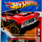 Hot Wheels 2011 - Collector # 185/244 - Thrill Racers: Desert 05/06 - Olds 442 W-30 - Satin Dark Red - USA