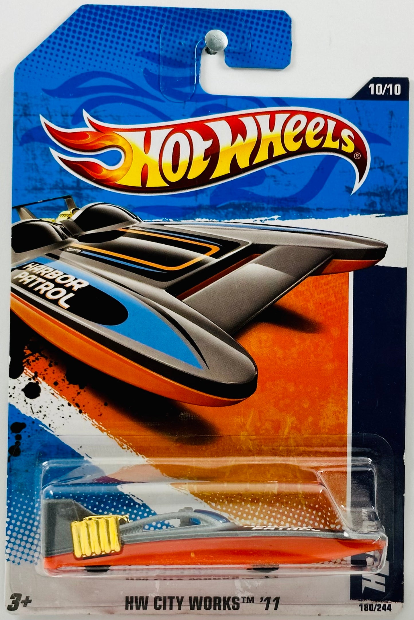 Hot Wheels 2011 - Collector # 180/244 - HW City Works 10/10 - H2GO - Grey - USA