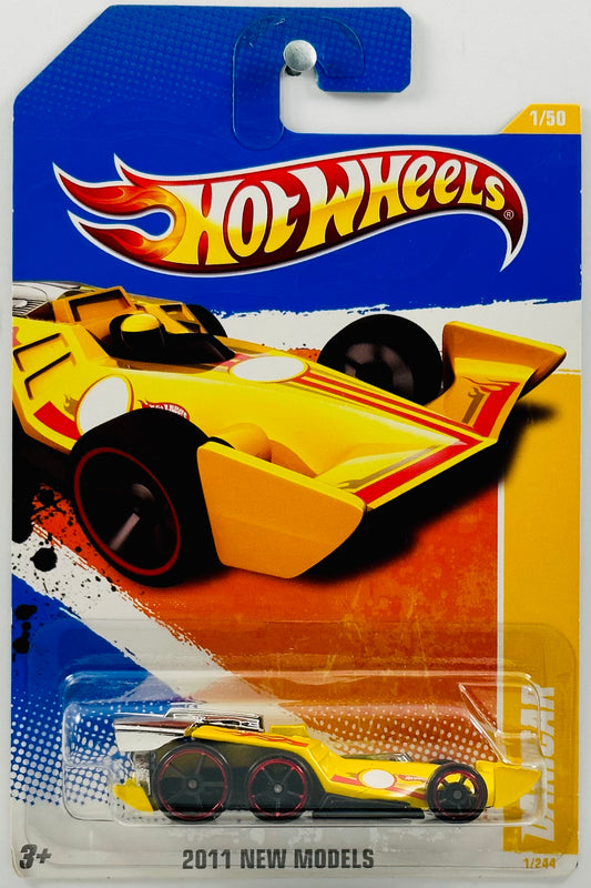 Hot Wheels 2011 - Collector # 001/244 - New Models 01/50 - Danicar - Metallic Yellow - USA