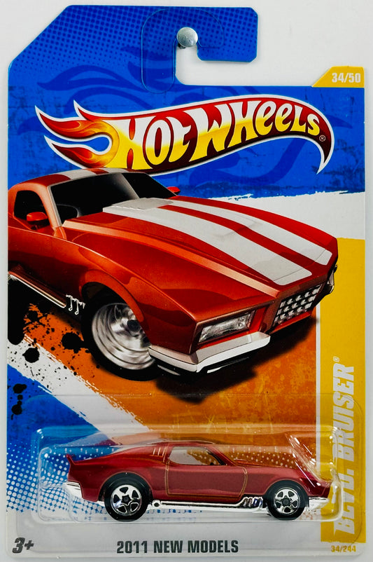 Hot Wheels 2011 - Collector # 034/244 - New Models 34/50 - Blvd. Brusier - Metallic Burnt Orange - USA