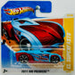 Hot Wheels 2011 - Collector # 023/244 - HW Premiere 23/50 - El Superfasto - Light Blue - Transparent Red - SC