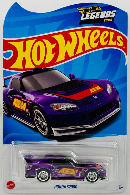 Hot Wheels 2023 - Legends Tour Special Edition - Honda S2000 - Spectraflame Purple - USA