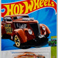 Hot Wheels 2023 - Collector # 212/250 - HW Gassers 05/05 - Pass'N Gasser - Metalflake Copper / '23' / 'El Segundo Motors' - Gold 5SP Wheels - USA