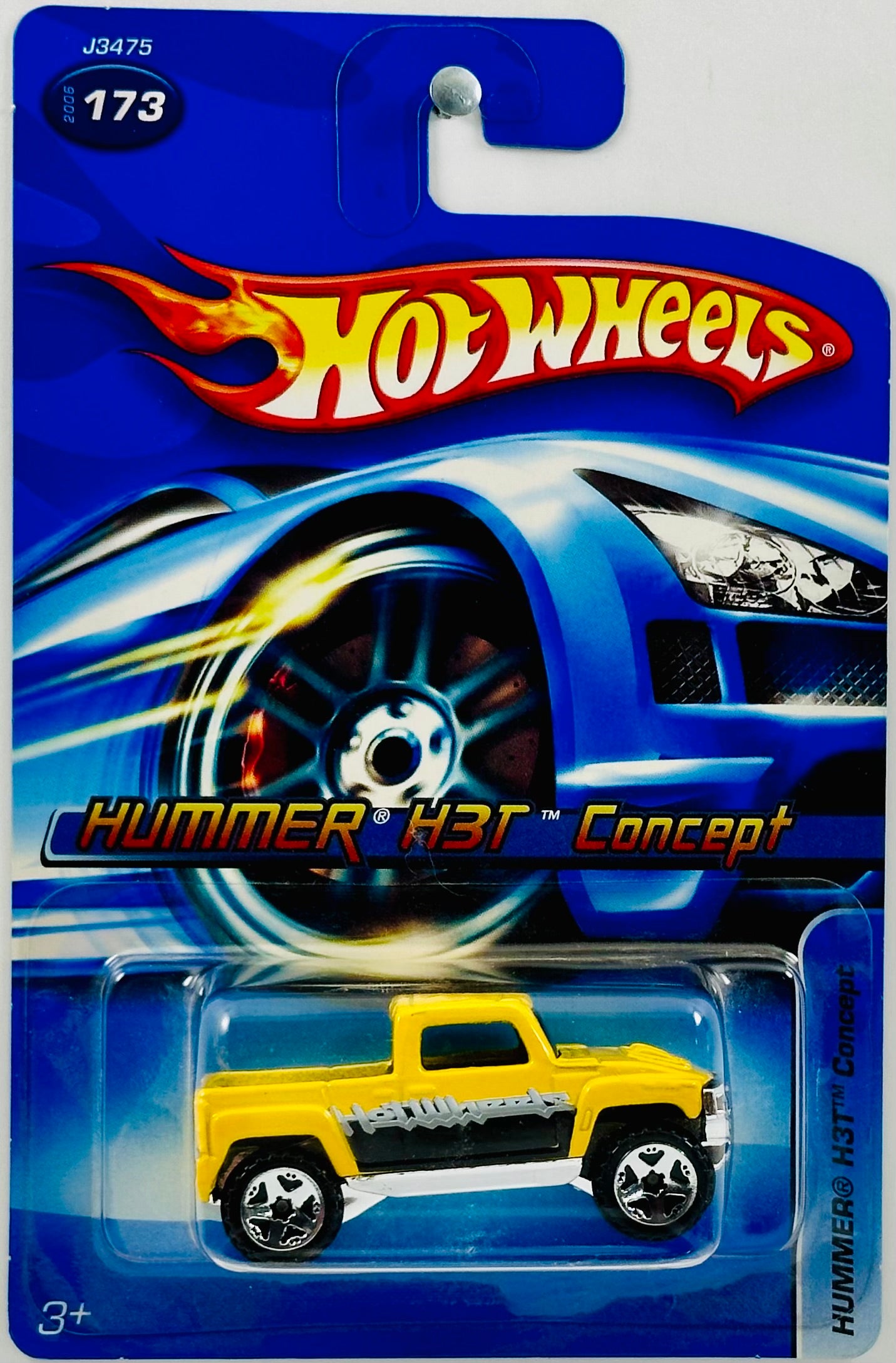 Hot Wheels 2006 - Collector # 173/223 - Hummer H3T Concept - Yellow - USA