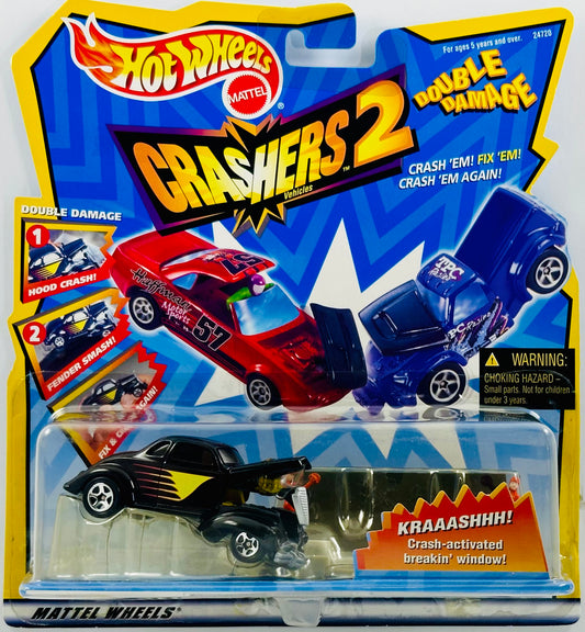 Hot Wheels 2000 - Crashers 2 - Rodzilla - Black