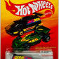 Hot Wheels 2011 - The Hot Ones - Spoiler Sport - Metalflake Black - Gold Hot Ones - Metal/Metal - Lightning Fast Metal Racers