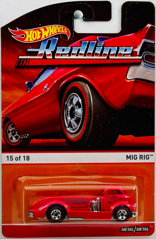 Hot Wheels 2015 - Heritage: Redline 15/18 - Mig Rig - Pearl Pink - Metal/Metal