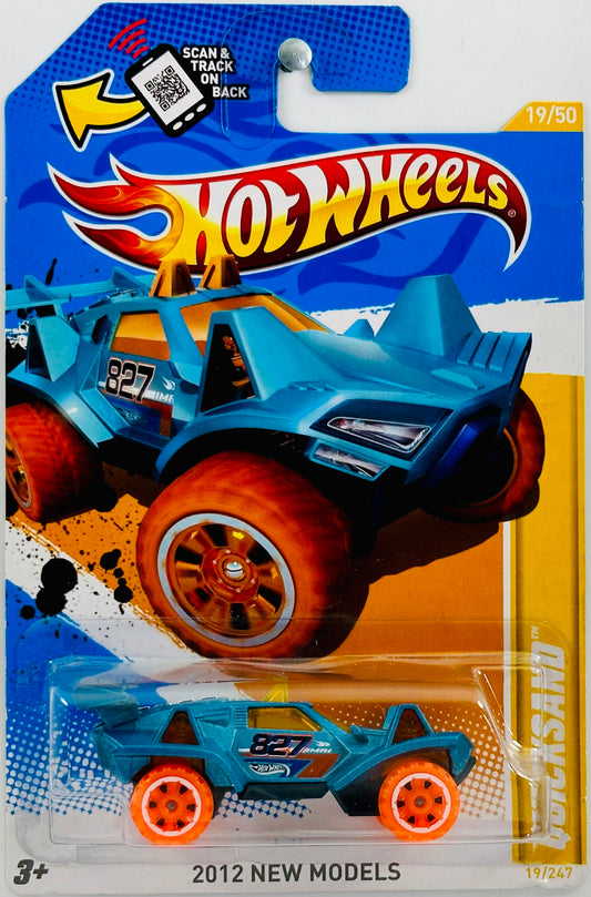 Hot Wheels 2012 - Collector # 019/247 - New Models 19/50 - Quicksand - Satin Blue - USA