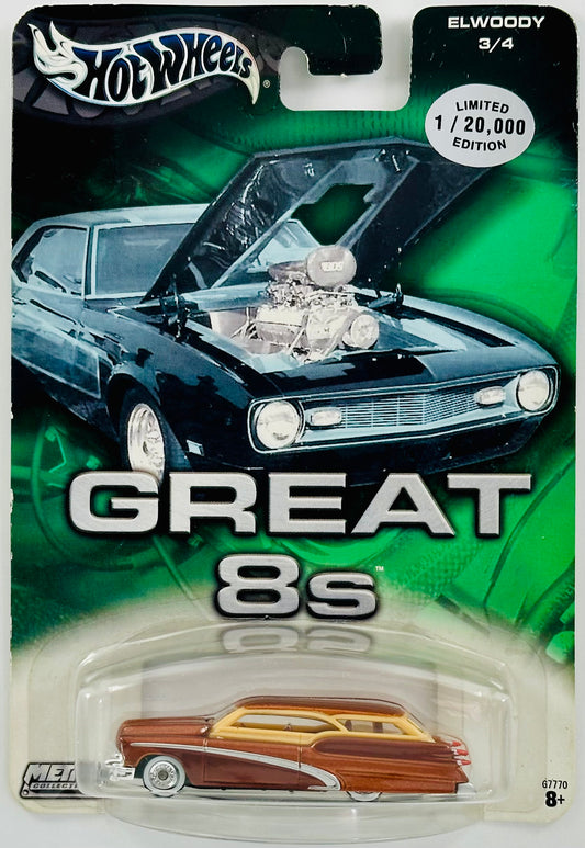 Hot Wheels 2004 - Auto Affinity: Great 8s 03/04 - Elwoody - Metalflake Copper - Metal Body - Limited to 20,000