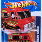 Hot Wheels 2011 - Collector # 174/244 - HW Main Street 4/10 - Ice Cream Truck - Red / Friburger's Grill - USA Card