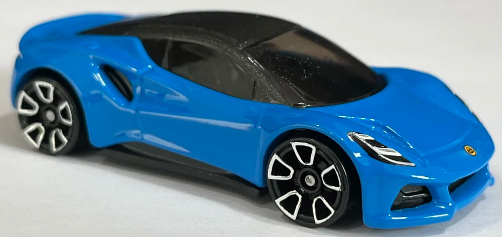 Hot Wheels 2022 - Collector # 247/250 - HW Exotics 10/10 - New Models - Lotus Emira - Blue - IC