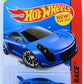 Hot Wheels 2014 - Collector # 160/250 - HW Race / Thrill Racers / New Models - Mastretta MXR - Blue - USA Card