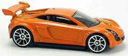 Hot Wheels 2014 - Collector # 160/250 - HW Race / Thrill Racers / New Models - Mastretta MXR - Orange - USA Card