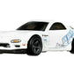 Hot Wheels 2023 - Premium / Fast & Furious # 1/5 - Mazda RX-7 FD - White - Metal/Metal & Real Riders