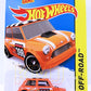 Hot Wheels 2015 - Collector # 080/250 - HW Off-Road / Road Rally - Morris Mini - Orange / # 398 with various Racing Decals - USA