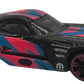 Hot Wheels 2023 - Neon Speeders 06/08 - SRT Viper GTS-R - Black - Neon Pink & Blue Paint - Walmart Exclusive