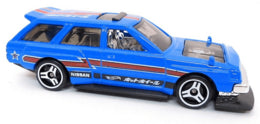 Hot Wheels 2023 - Collector # 047/250 - HW J-Imports 04/10 - Nissan Maxima  Drift Car - Blue - 'ホットホィール' (Hot Wheels in Japanese) - USA