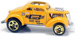 Hot Wheels 2010 - Collector # 104/240 - HW Performance 6/10 - Pass'n Gasser - Dark Yellow
