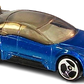 Hot Wheels 2000 - Collector # 119/250 - Pontiac Rageous - Metalflake Blue - Transparent Roof - USA 'Angled'