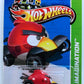 Hot Wheels 2012 - Collector # 047/247 - New Models 47/50 - Red Bird (Angry Birds) - Red - USA New '13 Card with 'Angry Birds' Promo