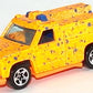 Hot Wheels 1996 - Collector # 408 - Splatter Paint Series 1/4 - Rescue Ranger - Day-Glo Orange - 5 Spokes - USA