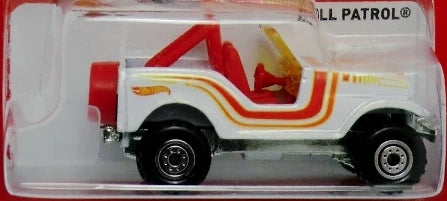 Hot Wheels 2012 - The Hot Ones - Roll Patrol {Jeep) - White - CT Wheels - Metal/Metal - Lightning Fast Metal Racers