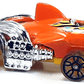 Hot Wheels 2013 - Collector # 074/250 - HW Imagination / Surf Patrol - Sharkruiser - Orange - Transparent J5 Wheels - USA Card