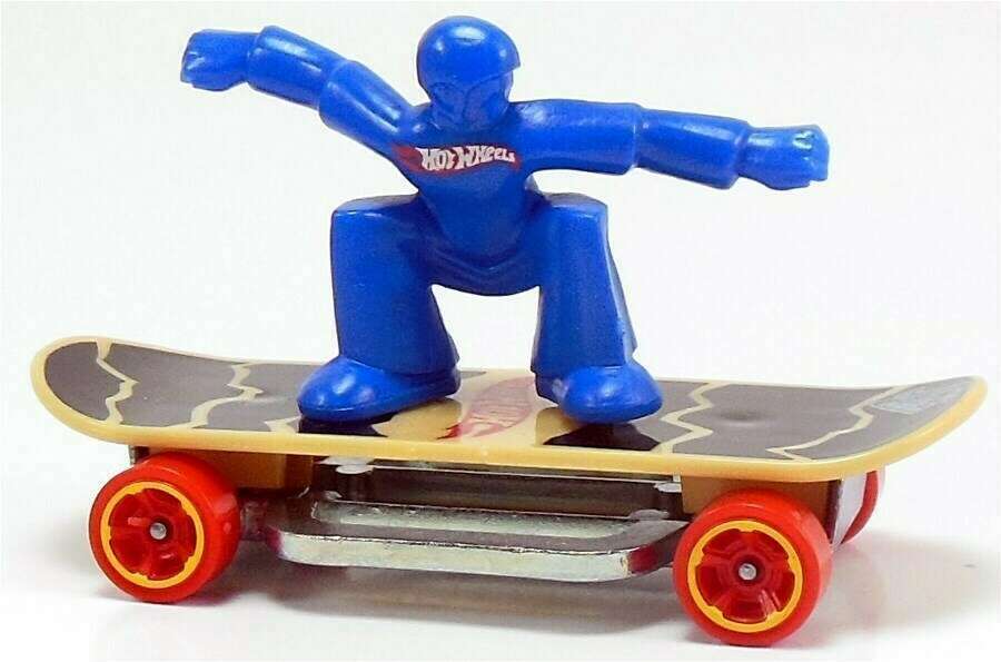 Hot Wheels 2013 - Collector # 119/250 - HW Racing / Thrill Racers / New Models - Skate Punk - Tan Board / Blue Body - USA Card