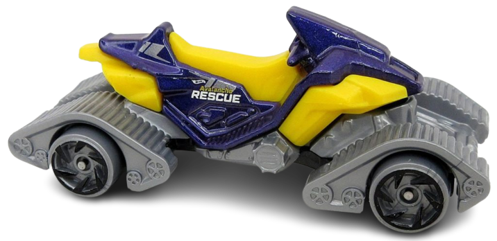 Hot Wheels 2022 - Collector # 145/250 - HW Rescue 03/10 - Snow Stormer - Purple / Yellow - USA