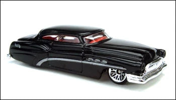 Hot Wheels 2000 - Collector # 078/250 - First Editions 18/36 - So Fine ('50s Buick) - Black - USA New '2001 Style' Card