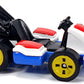 Hot Wheels 2023 - Collector # 025/250 - HW Screen Time 2/10 - Standard Kart (Mario Kart) - Red, White & Blue / Mario - USA