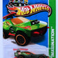 Hot Wheels 2013 - Collector # 051/250 - HW Imagination / HW Street Pest / Treasure Hunts - Sting Rod - Matte Olive Drab / Circle Flame Logo above Rear Wheel - USA Card