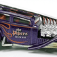 Hot Wheels 2010 - Collector # 145/240 - HW Hot Rods 7/10 - Straight Pipes - Purple / 'The Pipers' South Bay - USA Card