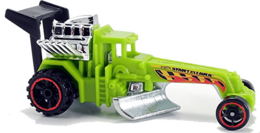 Hot Wheels 2015 - Collector # 010/250 - HW City / HW City Works - Street Cleaver - Bright Green - USA 'WIN' Card