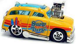 Hot Wheels 2020 - Collector # 083/250 - Tooned 8/10 - Surf 'N Turf - Yellow