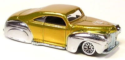 Hot Wheels 2007 - Classics Series 3 # 19/30 - Tail Dragger - Spectraflame Gold - Lace Wheels - Metal/Metal