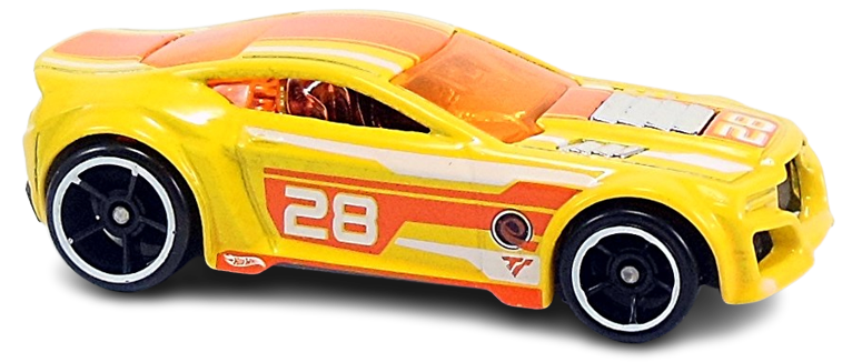 Hot Wheels 2012 - Collector # 80/247 - Track Stars 15/15 - Torque Twister - Yellow - USA