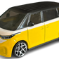 Hot Wheels 2023 - Collector # 173/250 - HW Green Speed 10/10 - New Models - Volkswagen ID. Buzz - Yellow - USA
