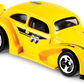 Hot Wheels 2019 - Collector # 046/250 - Volkswagen 1/10 - Volkswagen Käfer Racer - Yellow - FSC