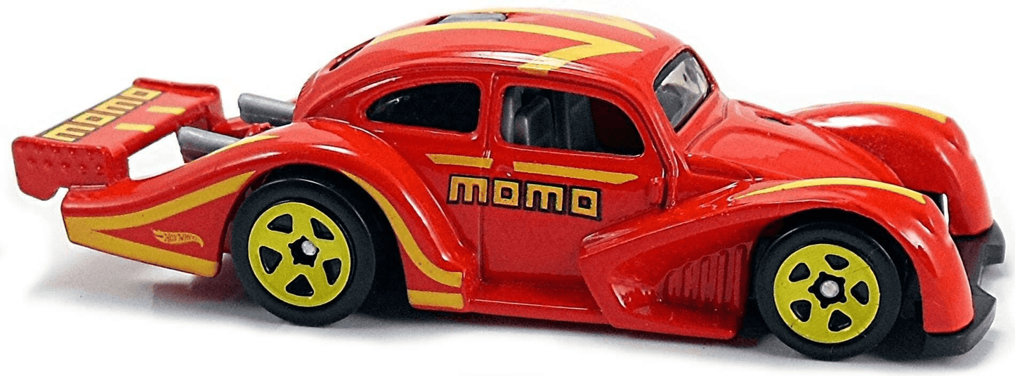 Hot Wheels 2017 - Collector # 056/365 - HW Speed Graphics 2/10 - New Models - Volkswagen Käfer Racer - Red / MOMO - USA
